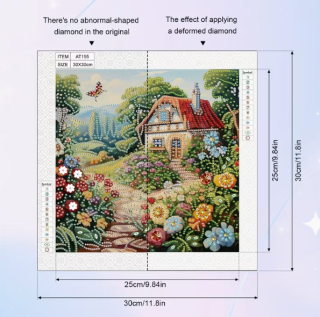 Preview: Diamond Painting Landschaft & Blumen